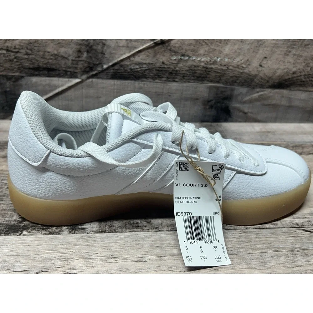 Adidas VL Court 3.0 Skateboard Shoes‎ Size 6.5